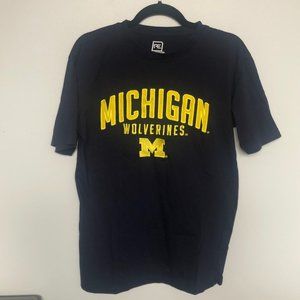 Michigan Wolverines Embroidered T-Shirt